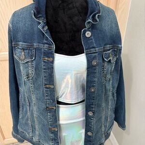 Torrid Dark Blue Denim Jacket